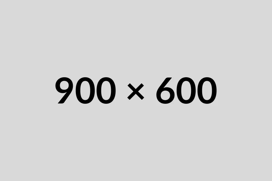 A gray background with the text "900 x 600" centered in black, indicating image dimensions in pixels.